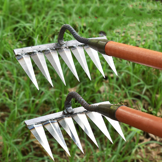Garden Rake™ - Die robuste Unkrautharke aus Eisen (50% Rabatt)